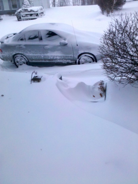 snow car